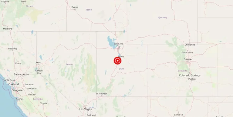 Magnitude 1.76 earthquake strikes near Mona, Utah.