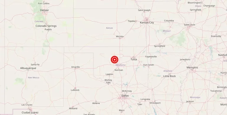 Magnitude 2.26 Earthquake Strikes Near Oklahoma