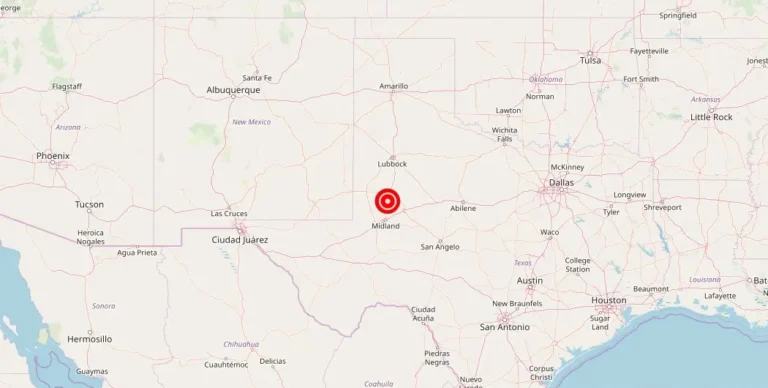 3.1 Magnitude Earthquake Hits Near Los Ybanez, Texas