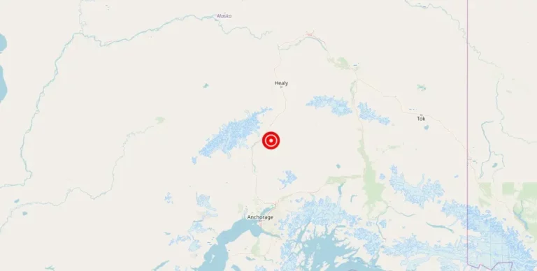 Magnitude 1.7 Earthquake Rocks Location NE of Chase, Alaska