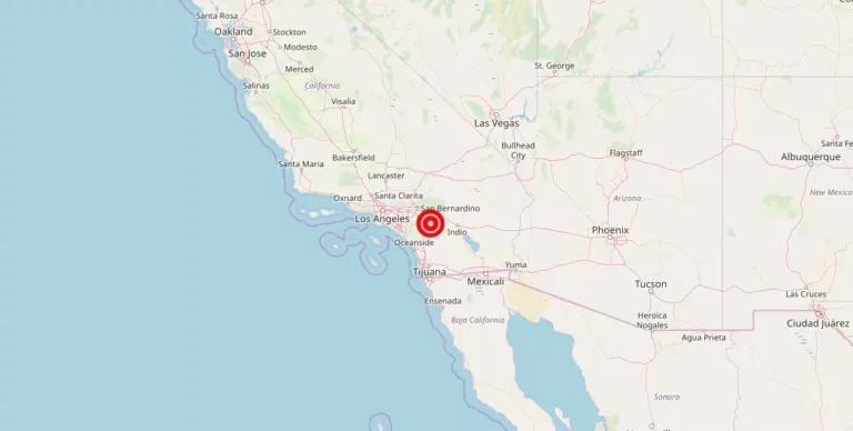 Magnitude 1.35 Earthquake Strikes Near San Jacinto, CA
