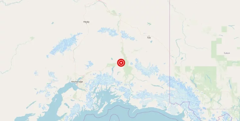 Magnitude 2.4 Earthquake Strikes Near Glennallen, Alaska
