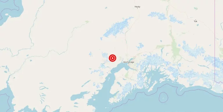 Magnitude 2.2 Earthquake Strikes Near Beluga, Alaska
