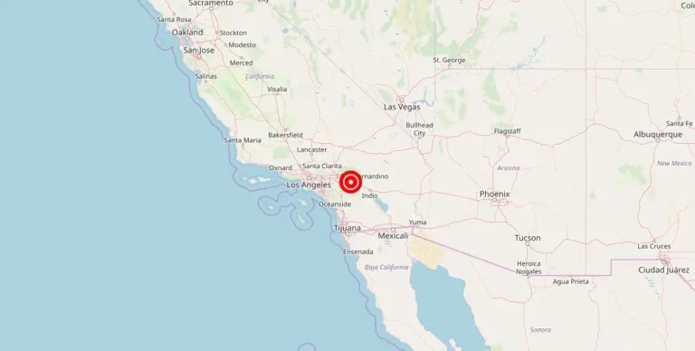 Magnitude 1.05 Earthquake Hits Near Banning, CA