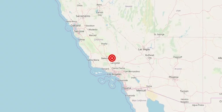 Magnitude 1.6 earthquake strikes less than 15km from Tehachapi, CA