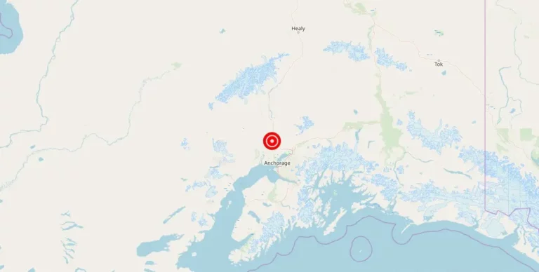 Magnitude 1.6 Earthquake Strikes Near Willow, Alaska
