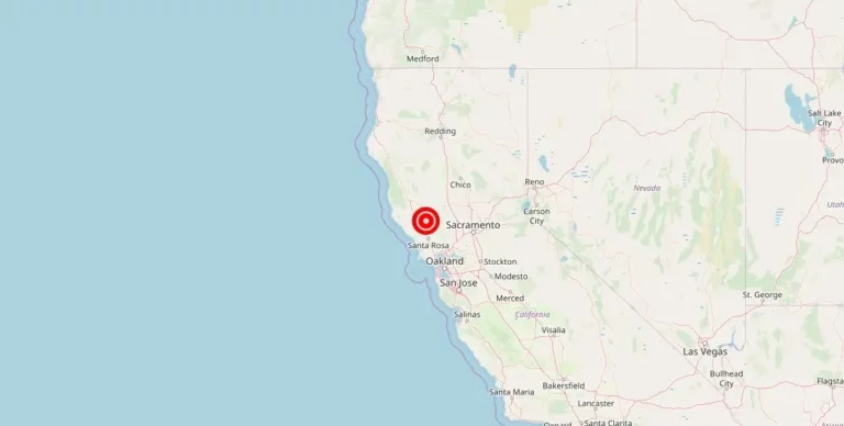 Magnitude 1.03 Earthquake Strikes Near The Geysers, California