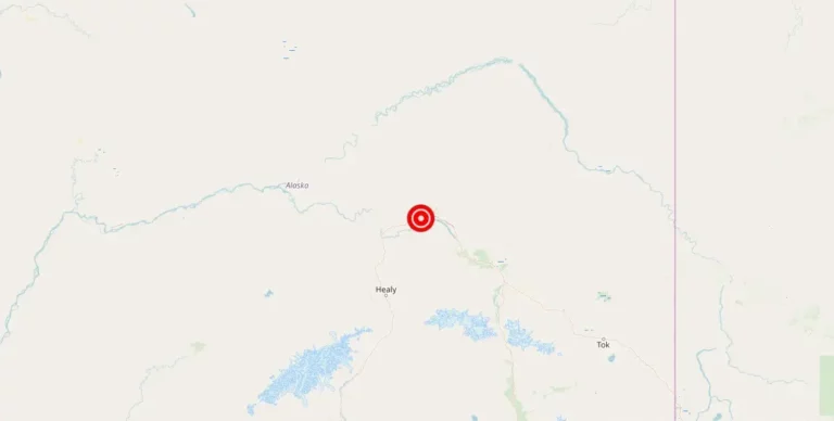 Magnitude 1.9 Earthquake Strikes 6km South of Ester, Alaska