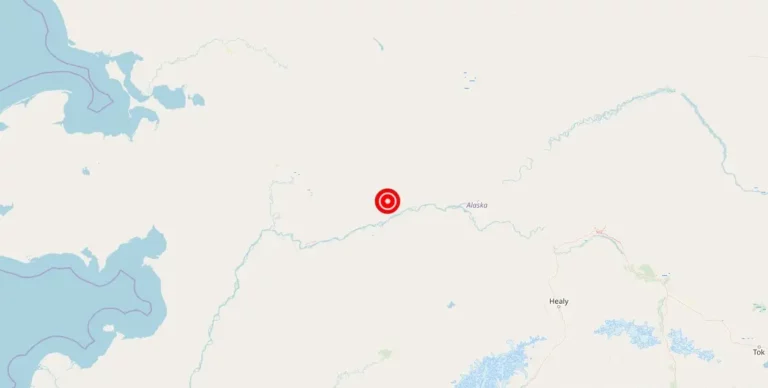 Magnitude 2.3 Earthquake Strikes Northeast of Ruby, Alaska