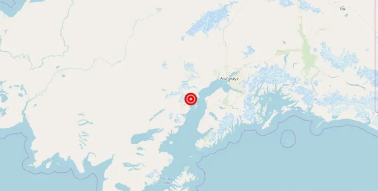 Magnitude 1.9 Earthquake Strikes Near Salamatof, Alaska