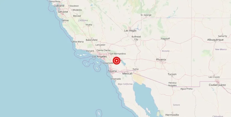 Magnitude 1.18 Earthquake Strikes Near Anza, CA