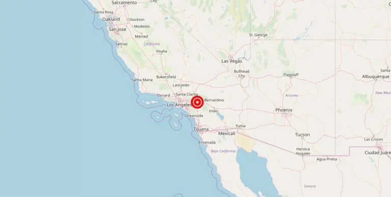 Magnitude 1.08 earthquake recorded near Redlands, CA
