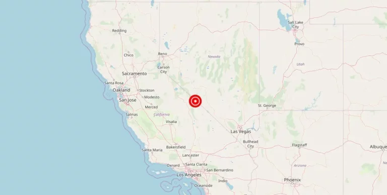 Magnitude 2.6 earthquake rattles near California-Nevada border region
