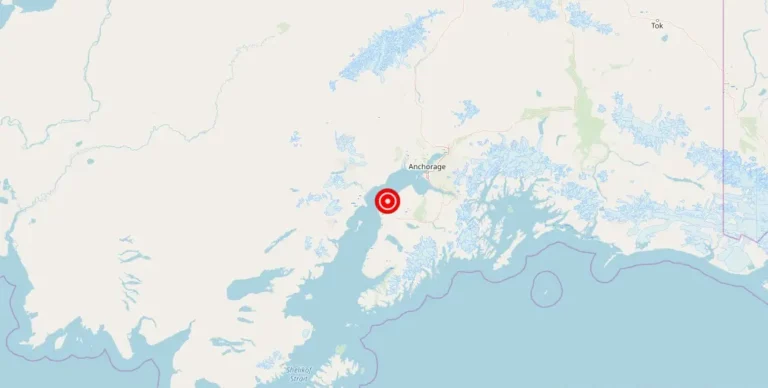 Magnitude 1.7 Earthquake Strikes Within 15 km of Nikiski, Alaska