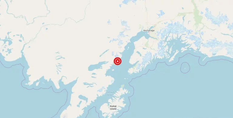 Magnitude 1.9 earthquake reported near Pedro Bay, Alaska