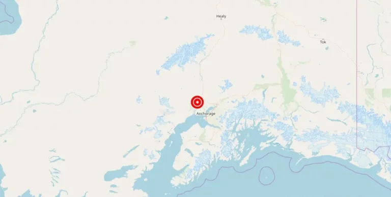 Magnitude 1.6 earthquake detected near Susitna, Alaska