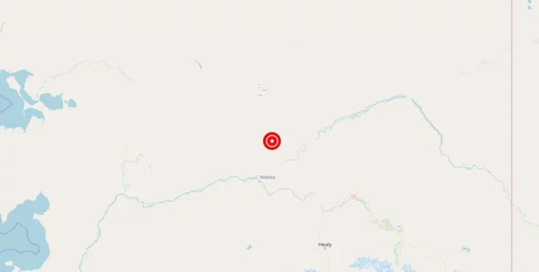 Magnitude 1.6 Earthquake Strikes 61 km NW of Rampart, Alaska