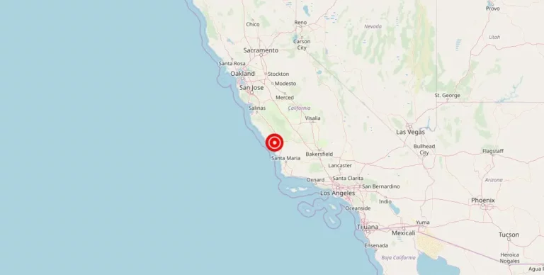 Magnitude 1.42 Earthquake Strikes Near Lake Nacimiento, CA