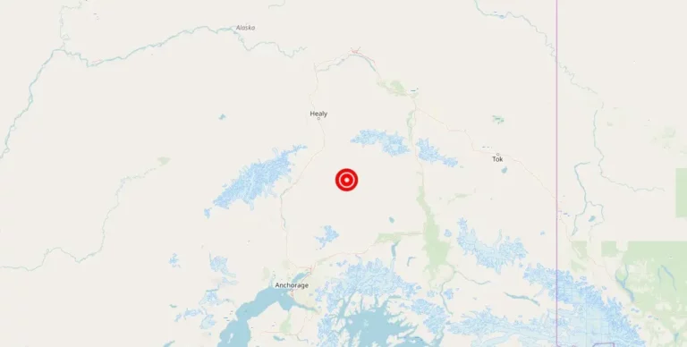 Magnitude 1.3 Earthquake Strikes Near Cantwell, Alaska
