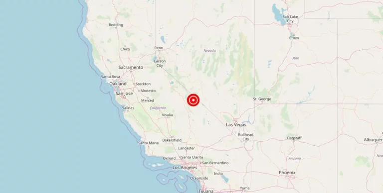 Magnitude 1.7 Earthquake Occurs East Of Big Pine, California