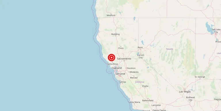 Magnitude 1.03 Earthquake Strikes Near The Geysers, CA