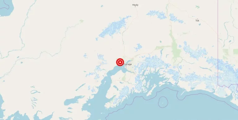 Magnitude 1.4 earthquake strikes close to Susitna, Alaska.