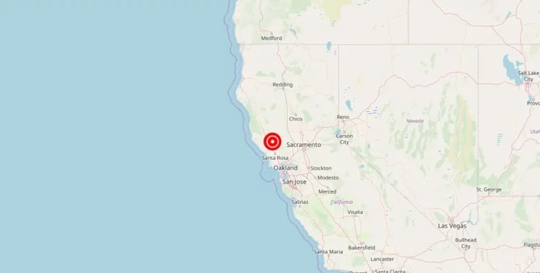 Magnitude 1.26 Earthquake Strikes Near The Geysers, CA