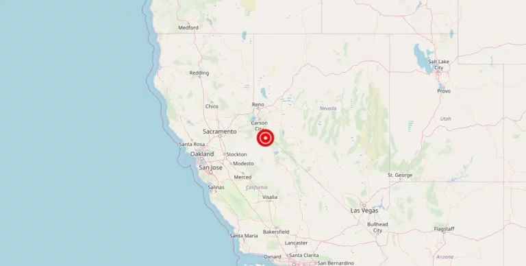Magnitude 1.5 earthquake strikes near Walker, California