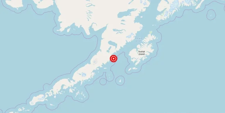 Magnitude 2.2 Earthquake Strikes Near Ugashik, Alaska