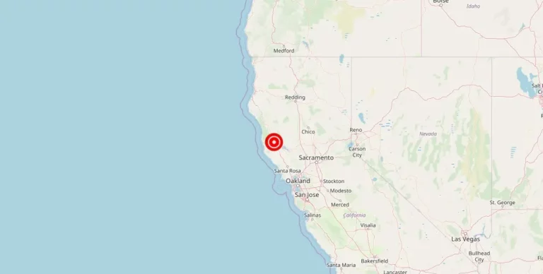 Magnitude 2.1 Earthquake Struck Near Redwood Valley, CA
