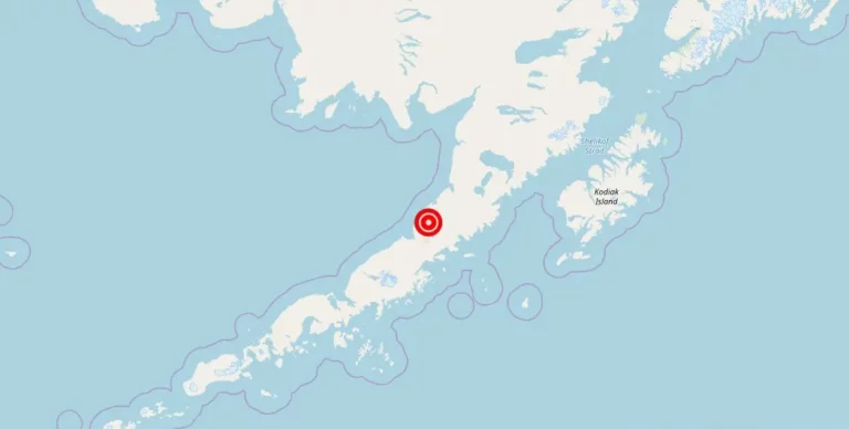 Magnitude 2.5 Earthquake Strikes Near Port Heiden, Alaska