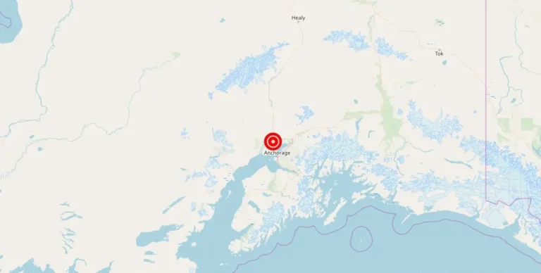 Magnitude 2.8 Earthquake Strikes Near Big Lake, Alaska
