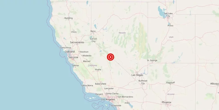 Magnitude 3.93 earthquake recorded near Deep Springs, CA