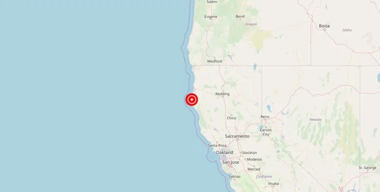 Magnitude 2.24 Earthquake Strikes Near Rio Dell, CA