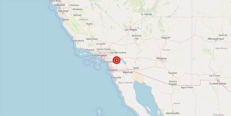 Magnitude 2.59 Earthquake Strikes Near Anza, California
