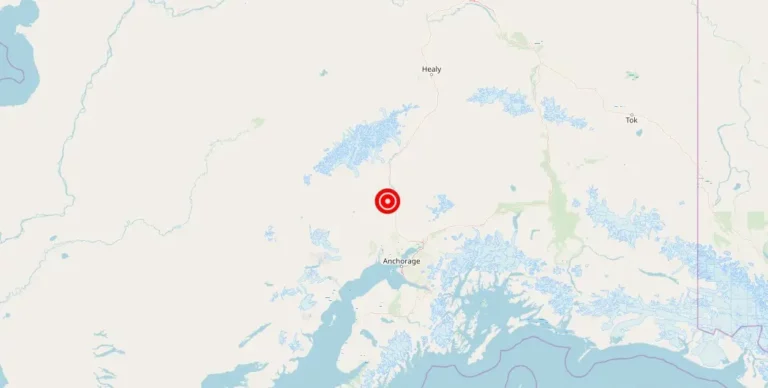 Magnitude 3.60 Earthquake Strikes Near Trapper Creek, Alaska