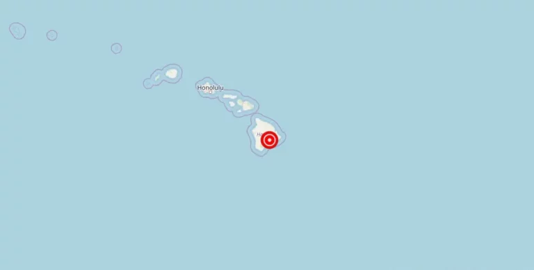 Magnitude 2.64 Earthquake Rocks Volcano, Hawaii