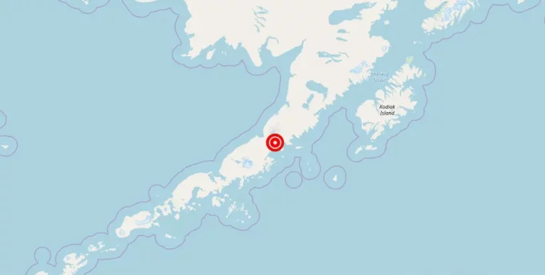 Magnitude 2.70 earthquake strikes near Port Heiden, Alaska
