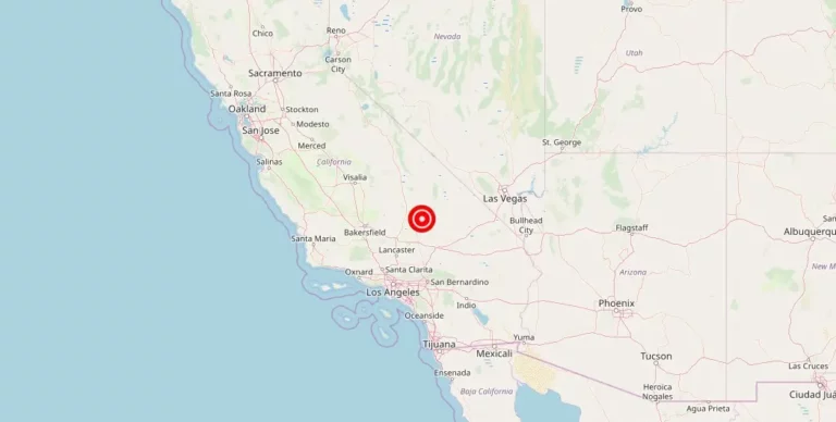 Magnitude 3.10 earthquake strikes Ridgecrest, California