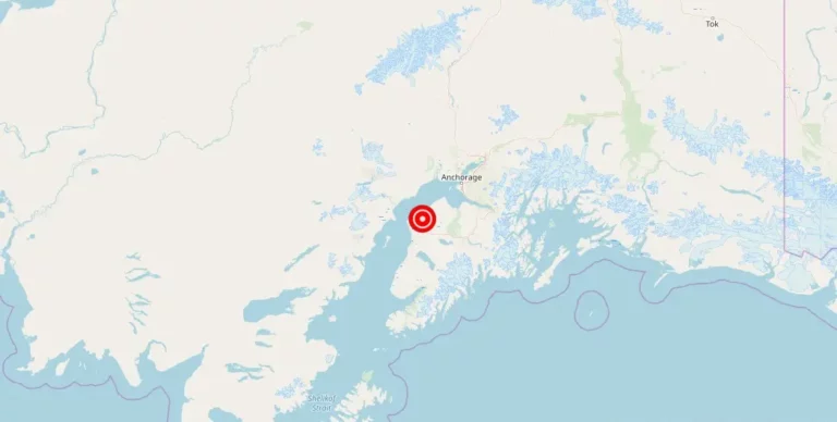 Magnitude 2.20 earthquake strikes near Nikiski, Alaska
