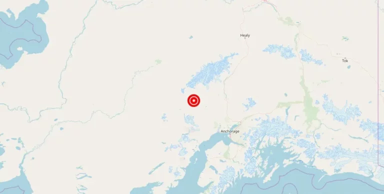 Magnitude 2.90 Earthquake Strikes Near Skwentna, Alaska