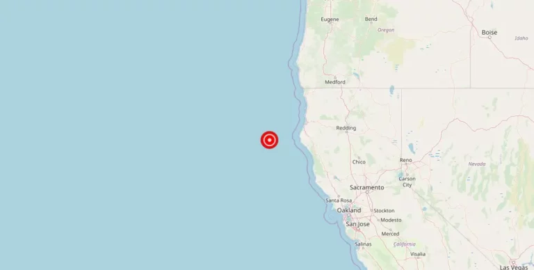 Magnitude 3.55 Earthquake Rocks Petrolia, CA, USA