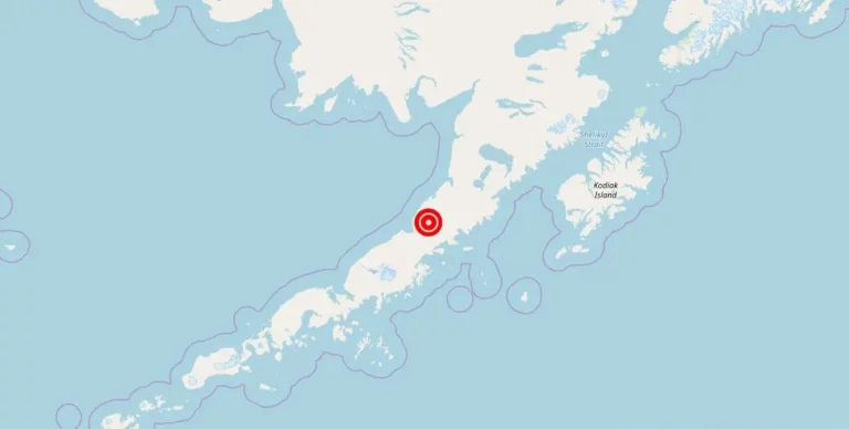 Magnitude 2.60 earthquake strikes near Port Heiden, Alaska
