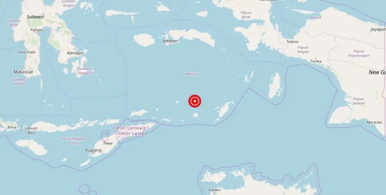 Magnitude 4.40 Earthquake Strikes Near Kepulauan Babar, Maluku, Indonesia