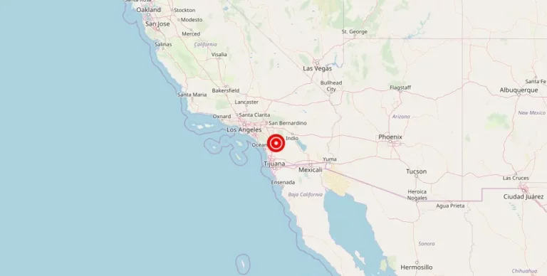 Magnitude 4.50 Earthquake Strikes Near Los Angeles in California, United States