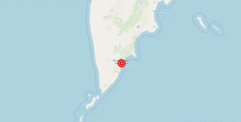 Magnitude 6.70 Earthquake Strikes Near Petropavlovsk-Kamchatsky, Kamchatka