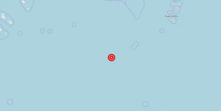 Magnitude 4.50 Earthquake Strikes Near Suva, Central Fiji
