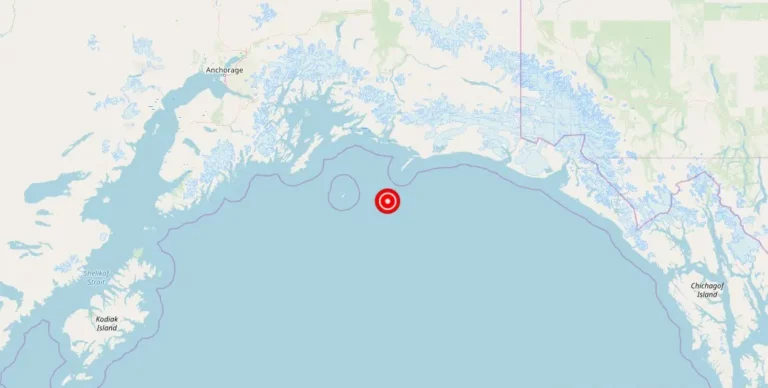 Magnitude 3.80 Earthquake Shakes Cordova, Alaska