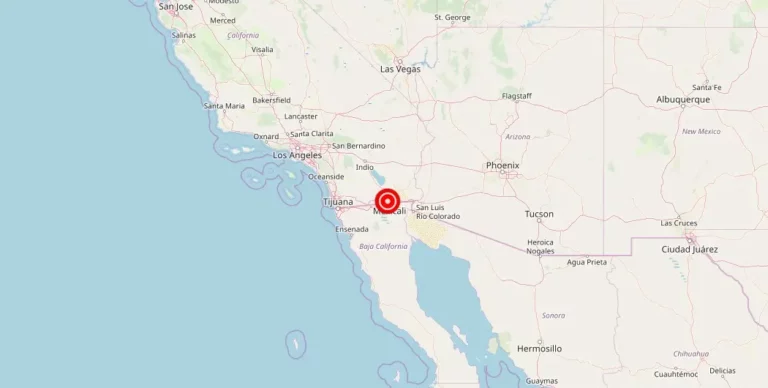 Magnitude 3.71 Earthquake Strikes Heber, California