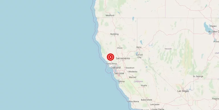 Magnitude 4.50 Earthquake Strikes in Cobb, California